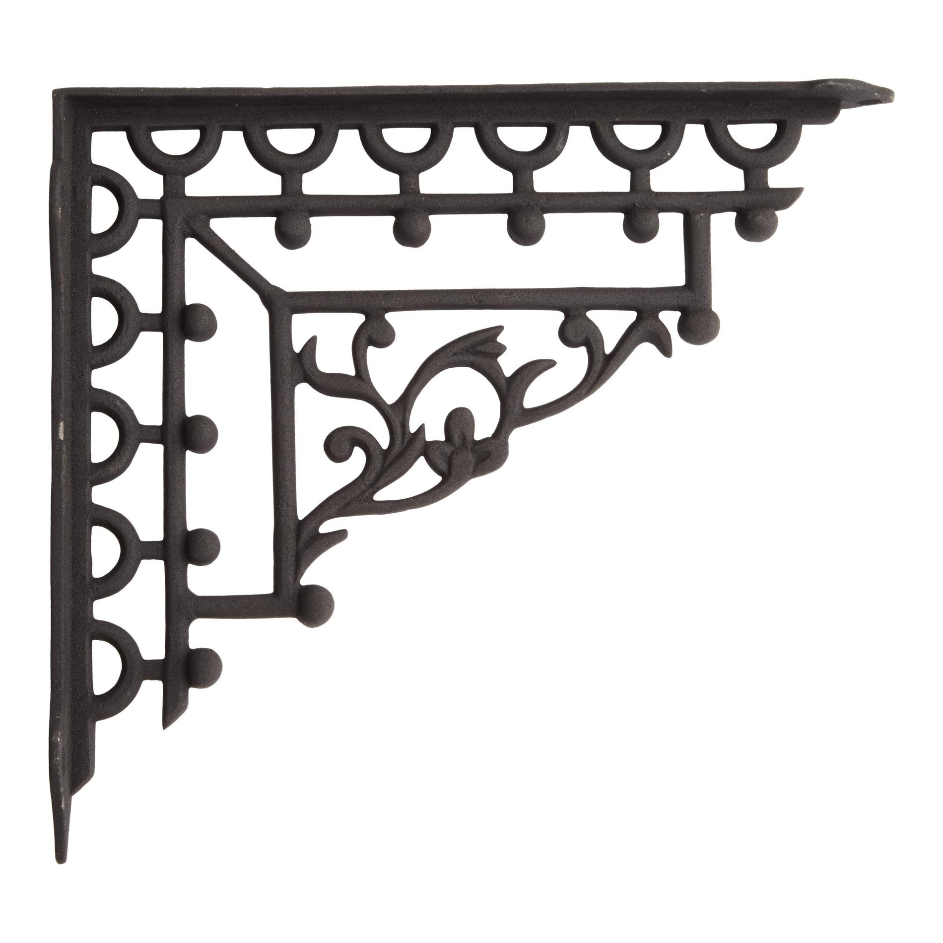 Mediterranean Iron Shelf Bracket | Signature Hardware