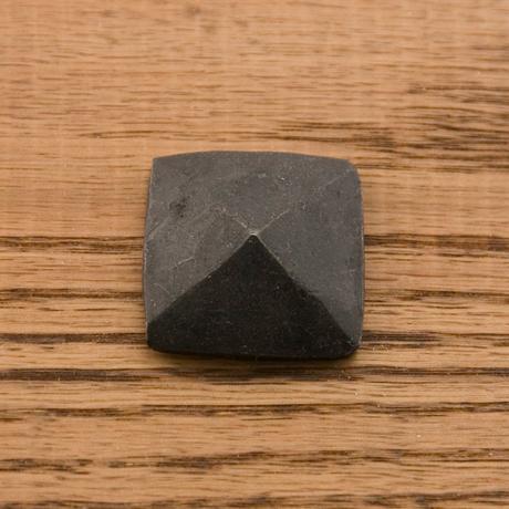 Hand-Forged Iron Square Pyramid Nail Head Clavos - Set of 6