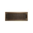 Mission Floor Register - Oil Rubbed Bronze 8" x 12" (Overall 9-3/4" x 13-1/2"), , large image number 4