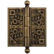 Solid Brass Countryside Door Hinge, , large image number 2