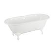 60" Sanford Cast Iron Clawfoot Tub - 7" Tap Holes - Imperial Feet, , large image number 9