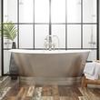 68" Rowley Bateau Cast Iron Skirted Tub, , large image number 0