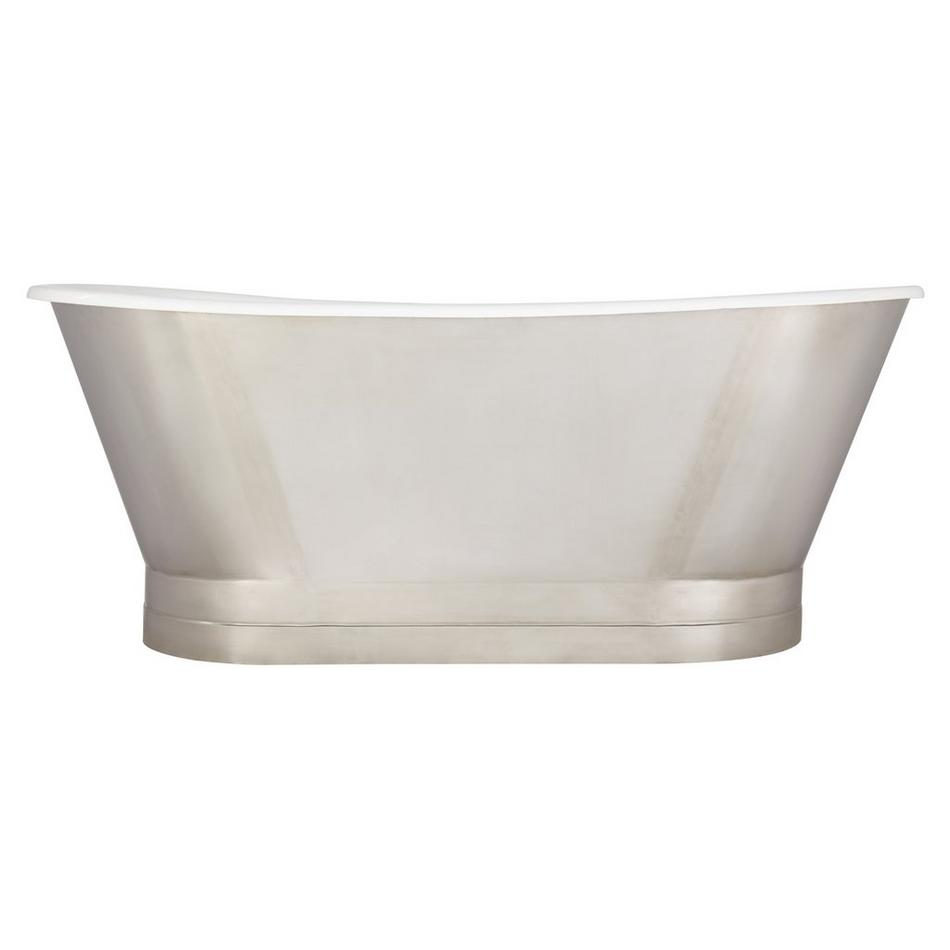 68" Rowley Bateau Cast Iron Skirted Tub, , large image number 2