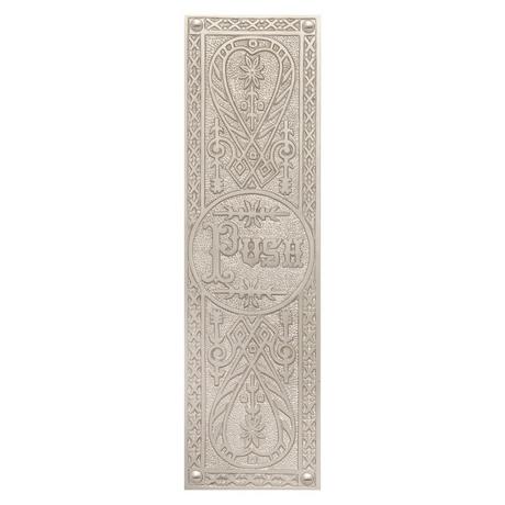 Traditional Brass Push Plate