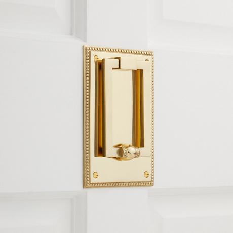 Tolston Brass Door Knocker