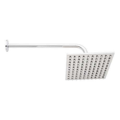 8" Cubic Rainfall Shower Head with Extended Arm