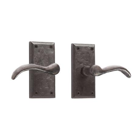 Duncan Rectangular Solid Bronze Lever Set - Privacy, Passage and Dummy