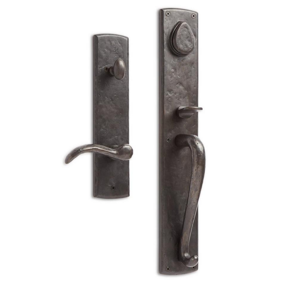 Bullock Solid Bronze Entrance Door Set with Lever Handle - Dummy, , large image number 1