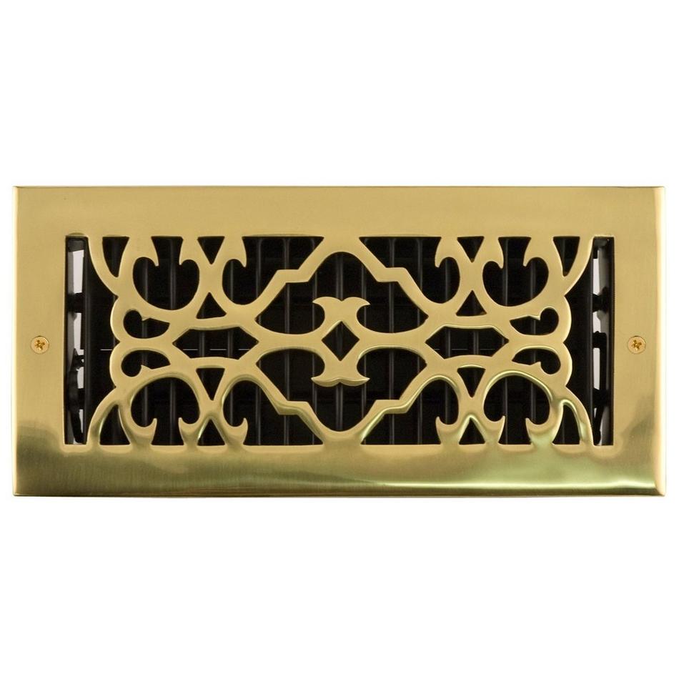 Traditional Solid Brass Wall Register, , large image number 2