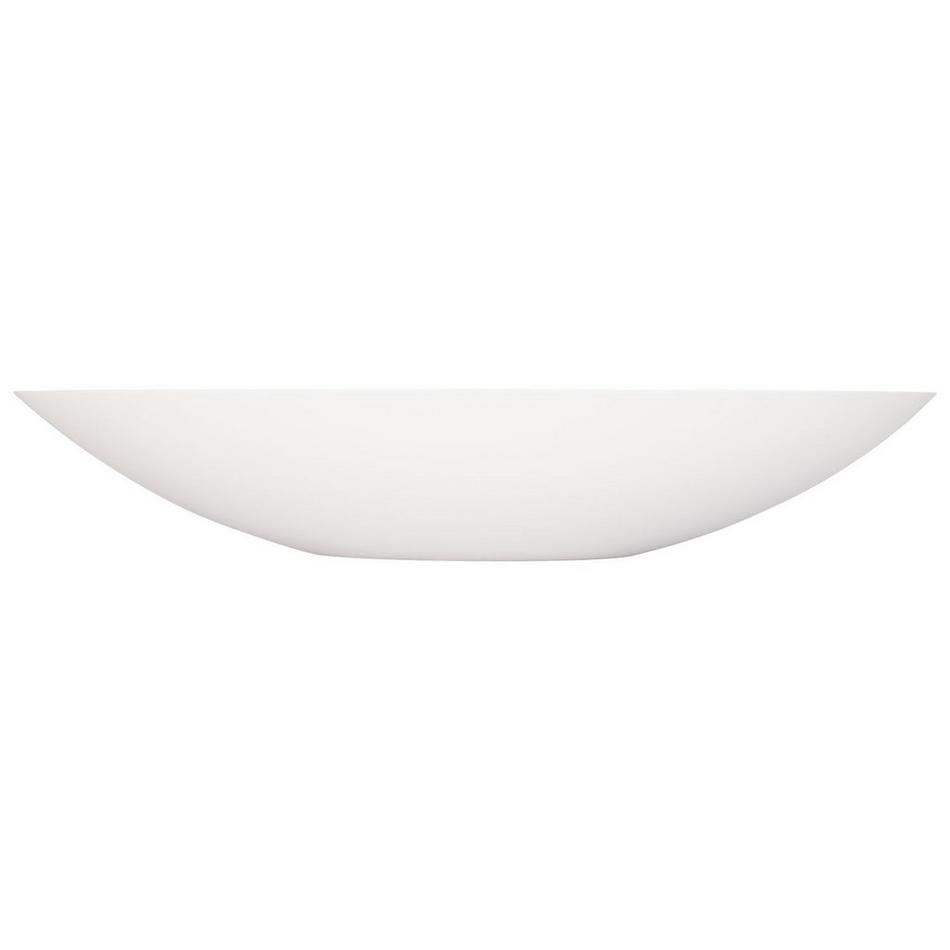 Abriana Oval Solid Surface Vessel Sink - Matte Finish, , large image number 2