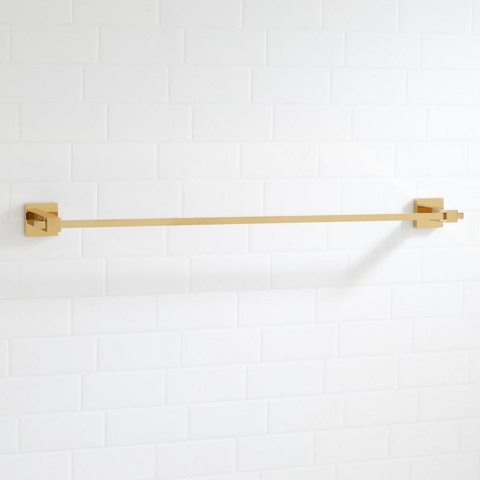 24" Albury Collection Towel Bar - Polished Brass, , large image number 1