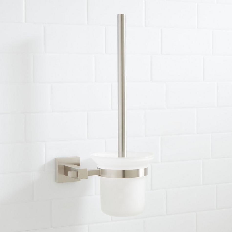 Albury Wall-Mount Toilet Brush Holder, , large image number 0