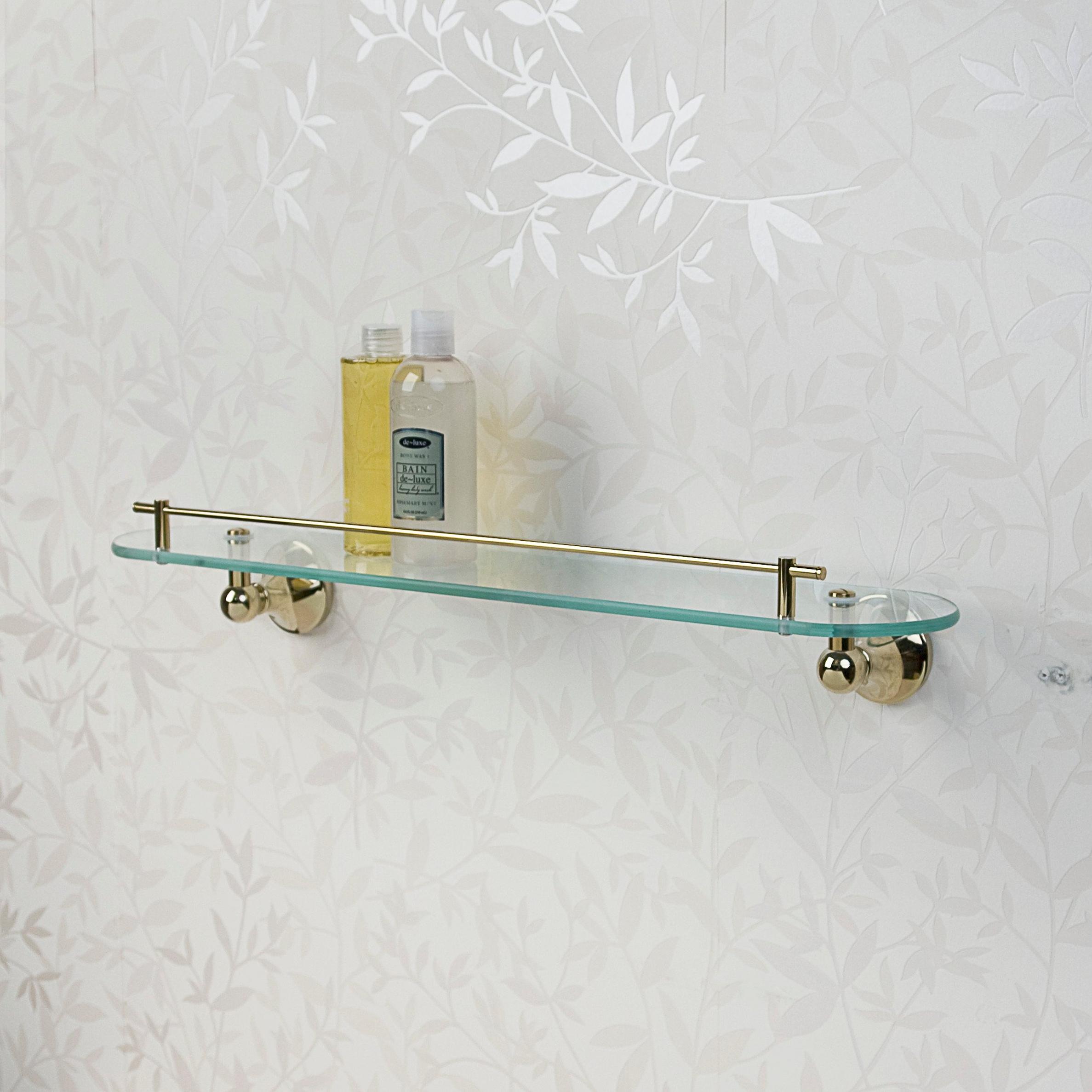 Ballard Tempered Glass Shelf Signature Hardware