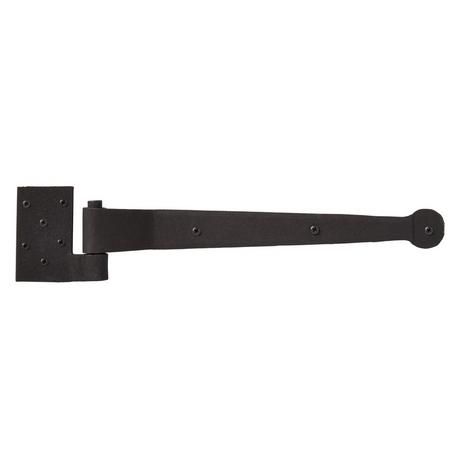 Harte Offset Iron Strap Hinge with Pintle