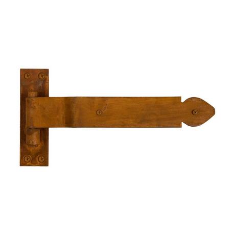 Signature Hardware 920343 Cast Iron Decorative Chain Lock Antique Pewter Door Accessory Door Guard Chain Guard
