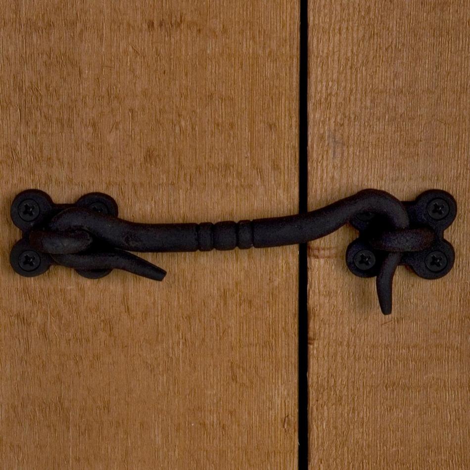 Iron Cabin Door Hook Latch, , large image number 5