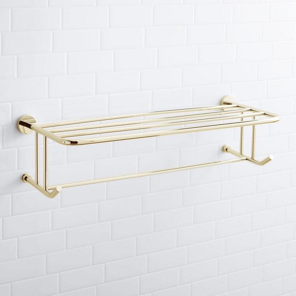 Ceeley Collection Towel Rack - Brushed Nickel