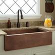34" Perenna Reversible Copper Farmhouse Sink, , large image number 0