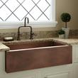 34" Perenna Reversible Copper Farmhouse Sink, , large image number 1