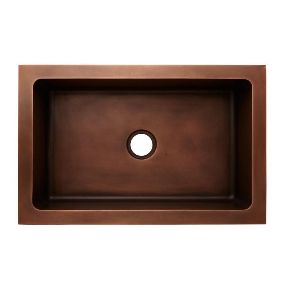 34" Perenna Reversible Copper Farmhouse Sink, , large image number 5