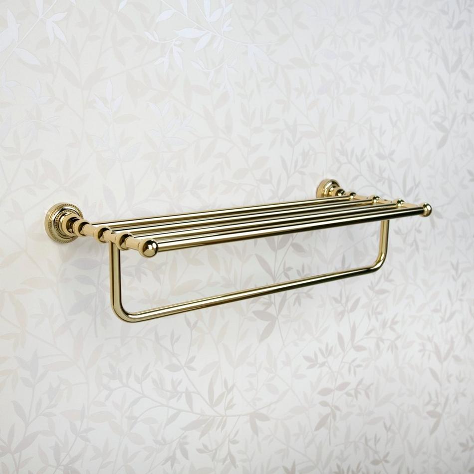 Farber Collection Towel Rack - Polished Brass, , large image number 1