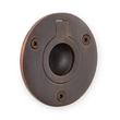 Large Round Recessed Ring Pull - Oil Rubbed Bronze, , large image number 0
