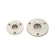 Large Round Recessed Ring Pull - Brushed Nickel, , large image number 1