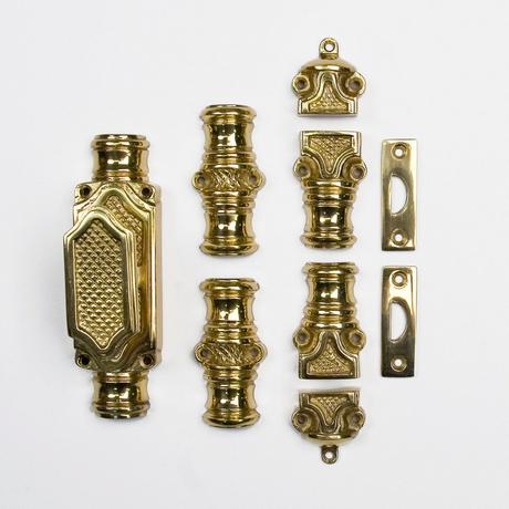 Lattice Brass Door Cremone Bolt