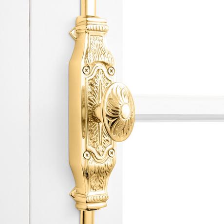 Corinthian Brass Door Cremone Bolt