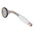 Telephone Hand Shower With Porcelain Handle, , large image number 3