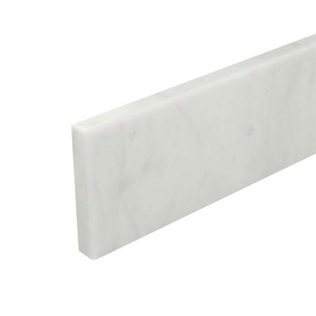 31" 2cm Marble Vanity Backsplash - Polished Carrara