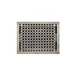 Honeycomb Brass Floor Register - Brushed Nickel 9" x 12" (10-1/4" x 13-3/8" Overall), , large image number 0
