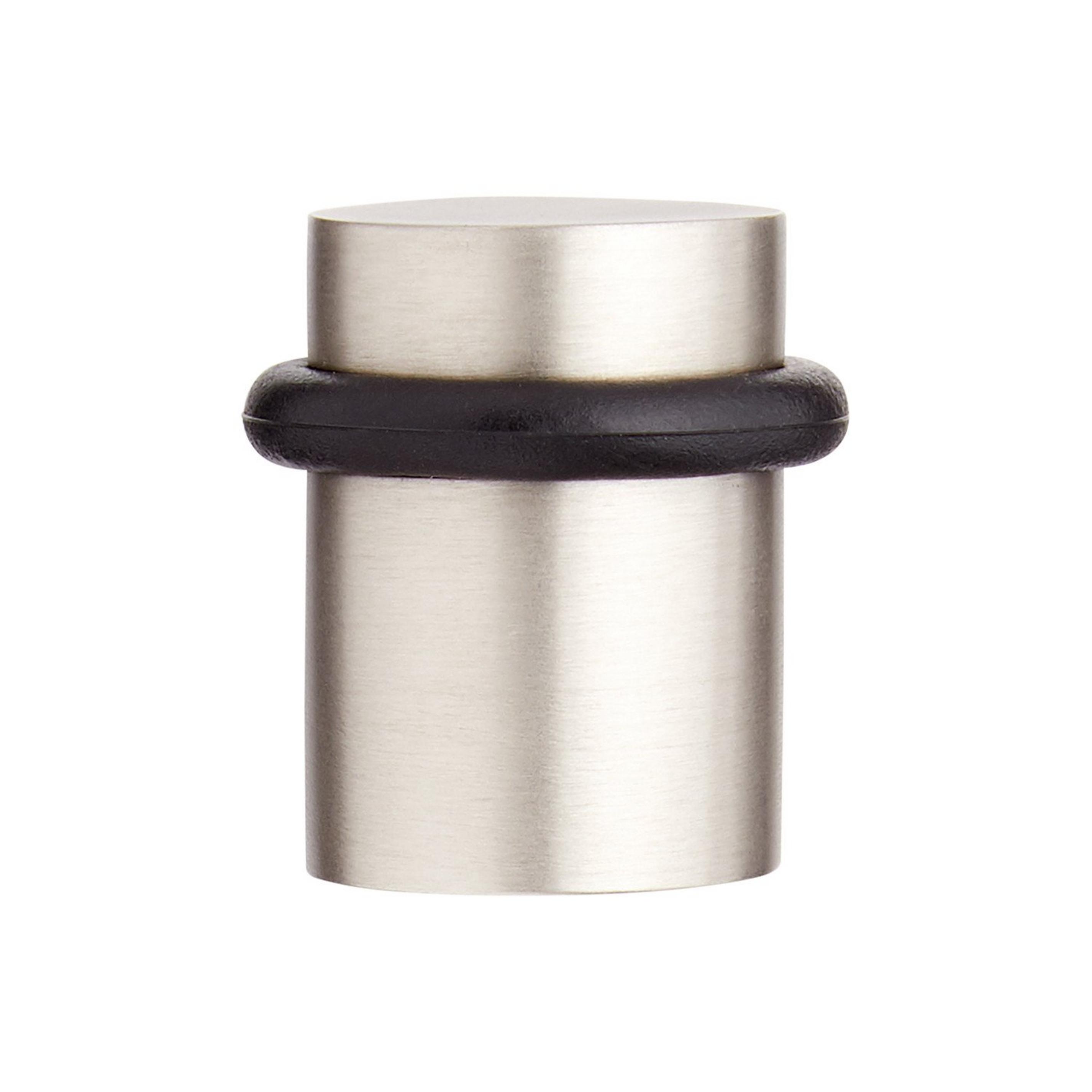 Solid Brass Contemporary Flat Top Doorstop Signature Hardware