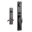 Ellis Entrance Door Set with Lever Handle - 2-3/4" Backset - Right Hand - Dark Bronze, , large image number 0