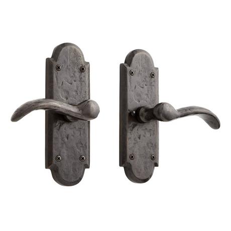 Duncan Ornate Solid Bronze Lever Set - Privacy, Passage and Dummy