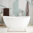 64" Winifred Solid Surface Freestanding Tub, , large image number 0