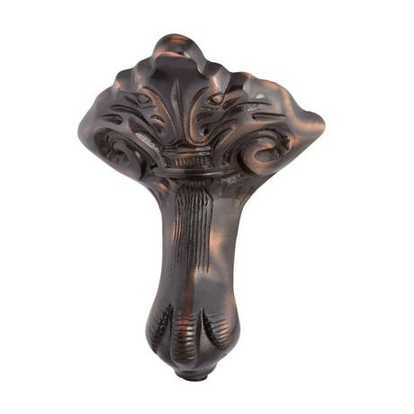 66" Goodwin Cast Iron Slipper Clawfoot Tub - Rolled Rim - Imperial Feet