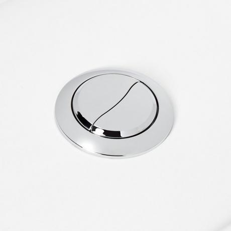 Regent Dual-Flush Toilet with Elongated Bowl - White
