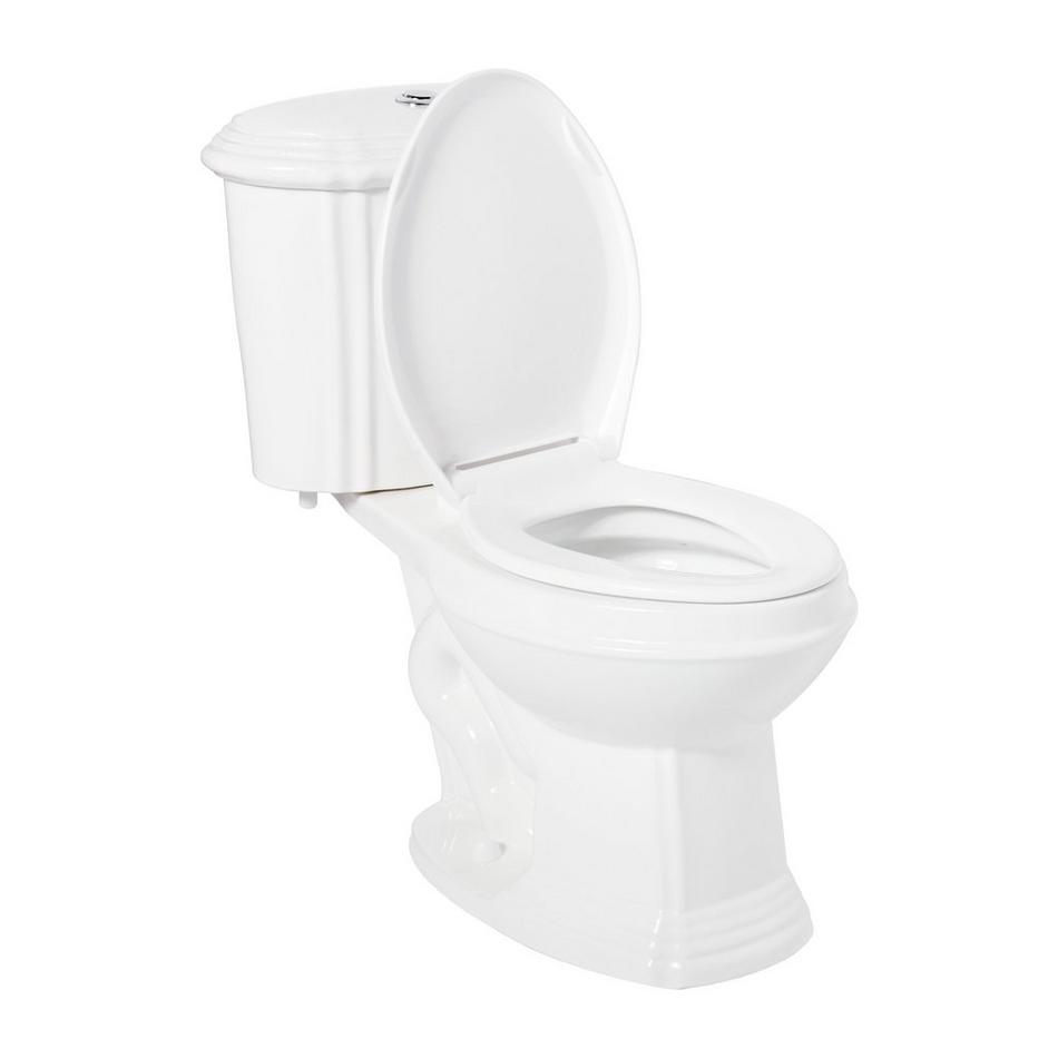 Regent Dual-Flush Toilet with Elongated Bowl - White, , large image number 2