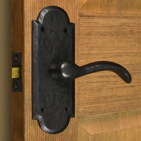 Duncan Ornate Solid Bronze Lever Set - Privacy, Passage and Dummy