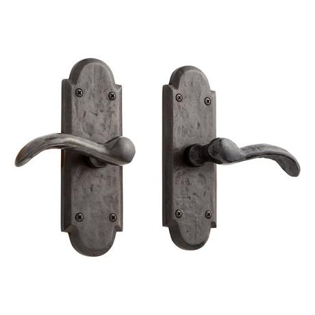 Tolland Solid Brass Dummy Entrance Set with Lever Handle