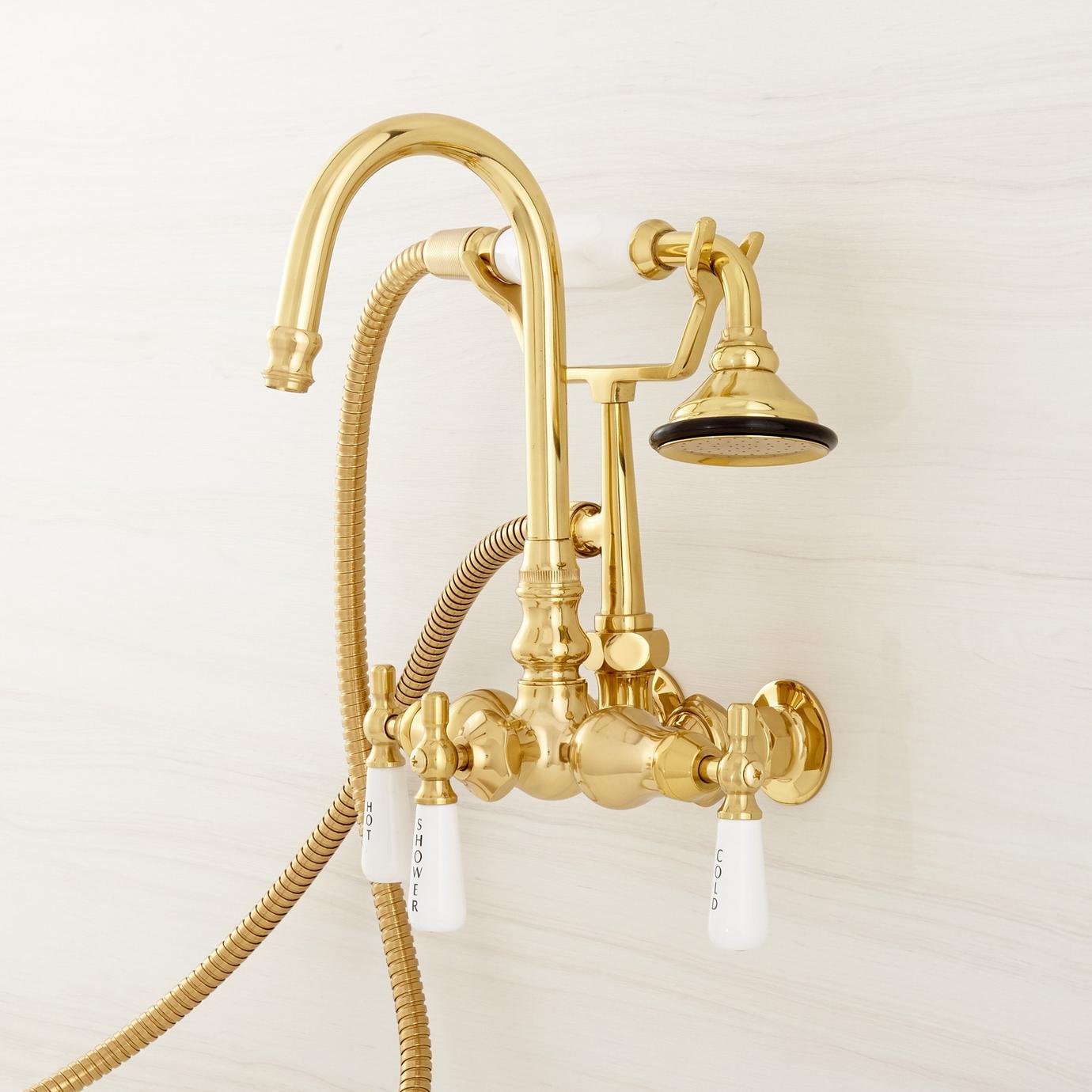 Wall-Mount Tub Faucets