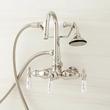 Gooseneck Tub Faucet with Hand Shower and Wall Couplers, , large image number 14