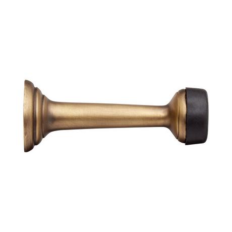 Solid Brass Roman Doorstop