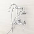 Pasaia Tub Faucet with Hand Shower - Lever Handles, , large image number 3