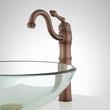 Trevena Single-Hole Vessel Faucet with Pop-Up Drain, , large image number 0