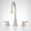 Rotunda Widespread Faucet - Lever Handles - Overflow - Brushed Nickel, , large image number 0