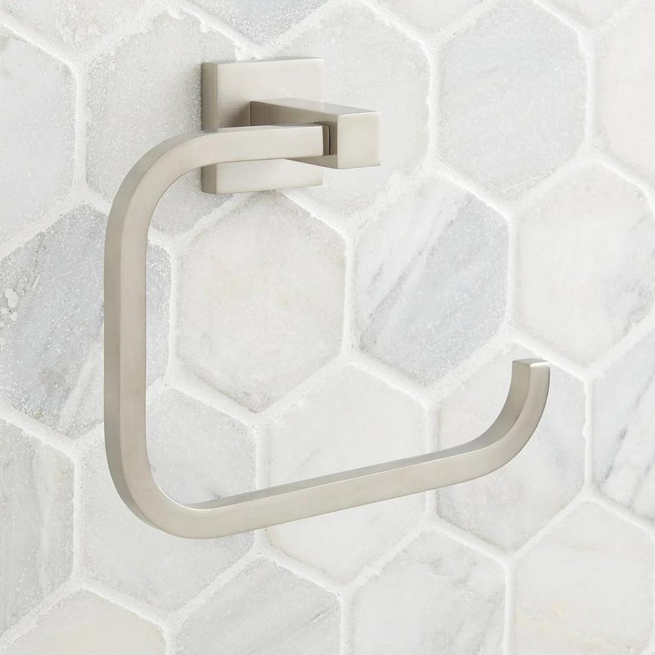 Ultra Towel Ring - Brushed Nickel, , large image number 1