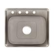 25" Infinite Rectangular Stainless Steel Drop-In Sink, , large image number 5
