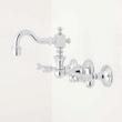 Vintage Wall-Mount Bathroom Faucet - Lever Handles - Oil Rubbed Bronze, , large image number 7